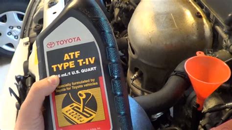 2005 Toyota Camry Sedan automatic transmission fluid capacity